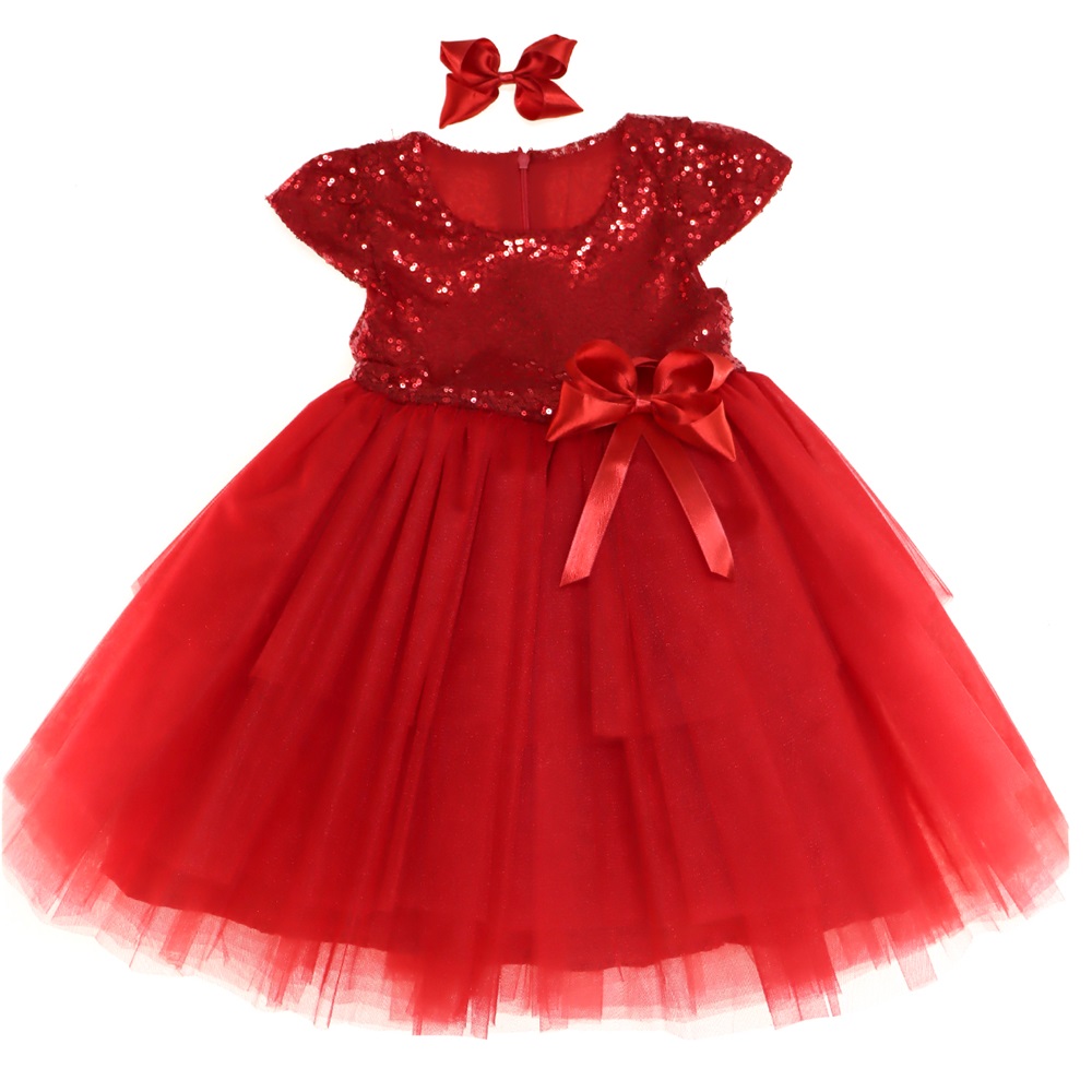 550 Pul Palet Kız Çocuk Elbise 5-8 YAŞ