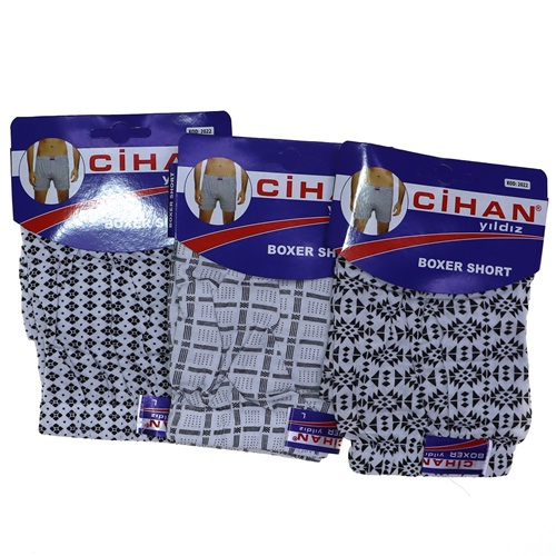Cihan Yıldız 2022 Ekonomik Boxer Short - Empirme - XL