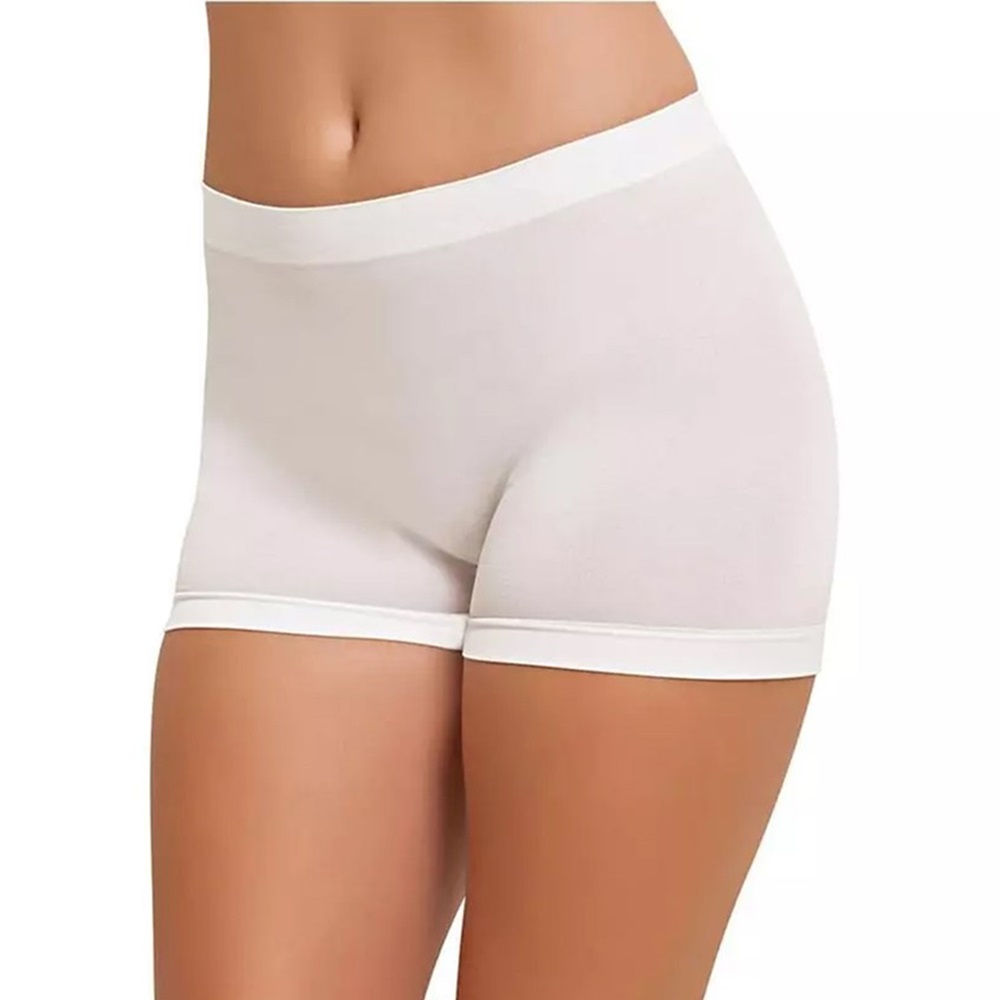 Kota 5000 Bayan Likralı Boxer - Beyaz