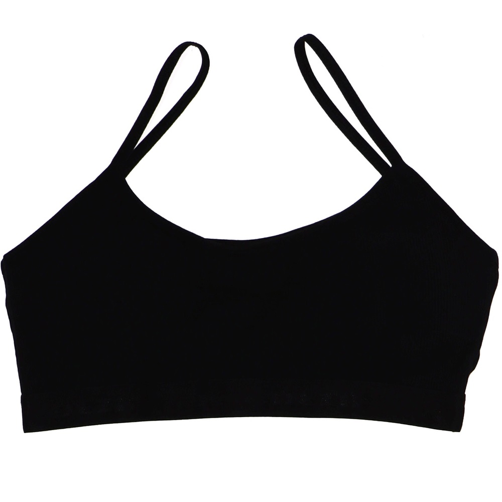 Dondeza 431 Bayan İp Askılı Pedli Kaşkorse Büstiyer L-XL - Siyah