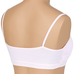 Dondeza 433 Bayan İp Askılı Pedli Kaşkorse Büstiyer - L-XL - Pudra