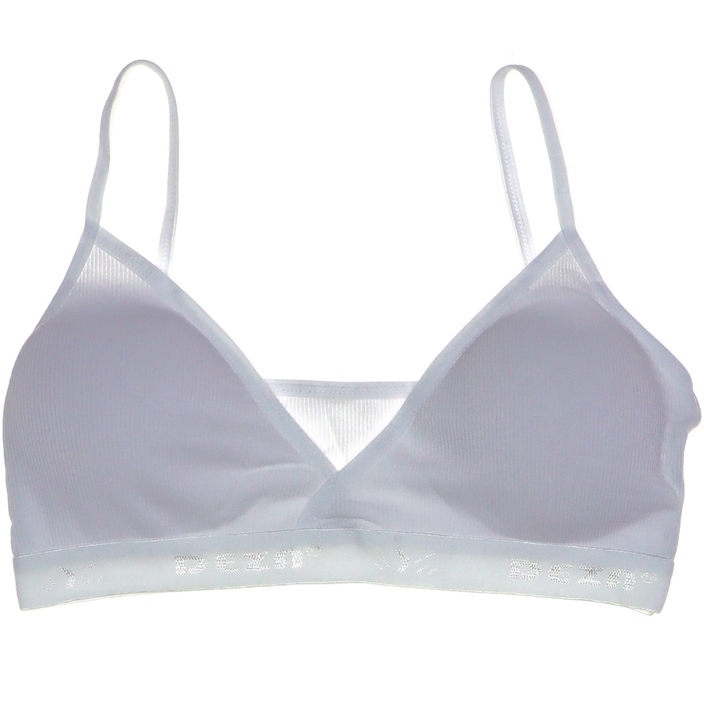 Dondeza 433 Bayan İp Askılı Pedli Kaşkorse Büstiyer - S-M - Beyaz