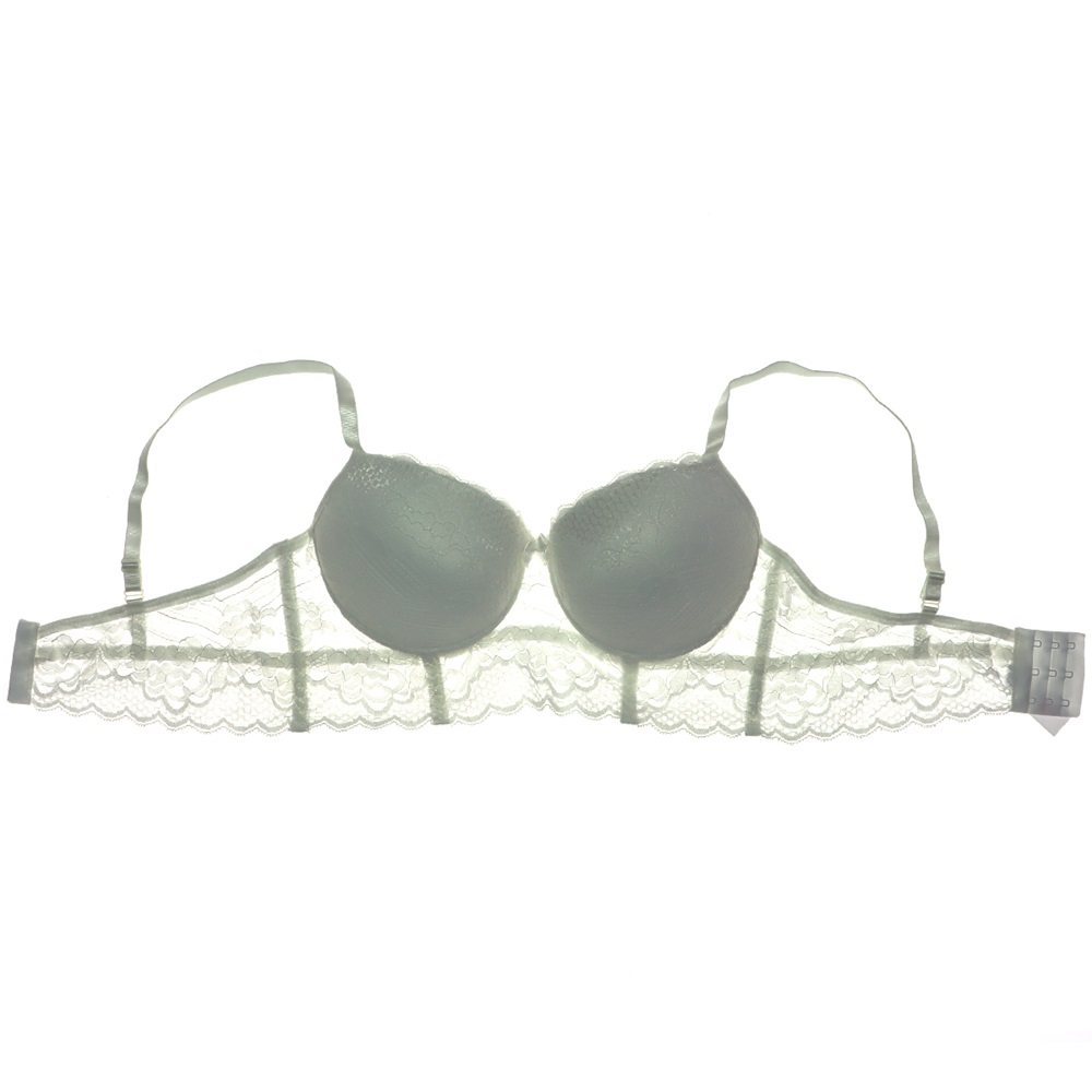 Billiza 1080 Bayan Dantelli Süngerli Destekli Bralet Sütyen - Ekru