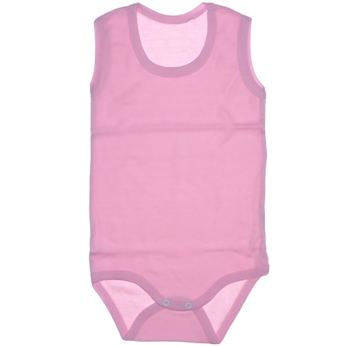 Düz Renk Penye Askılı Çocuk Çıtçıtlı Badi 1-1,5-2 Yaş