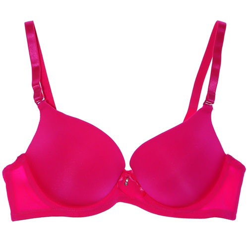 F.K 150 Bayan Süngerli Dolgulu Destekli Sütyen 75B-85B - Ekru - 75-80-85