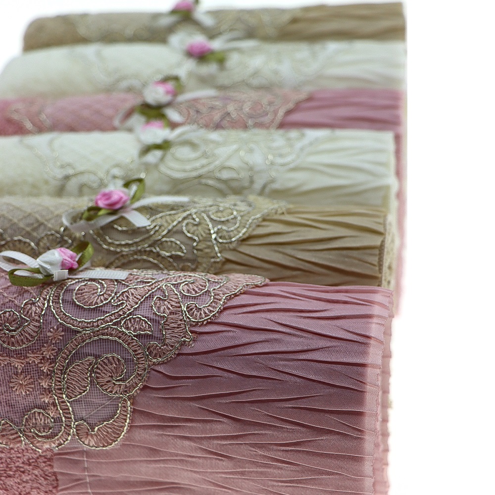 İfh Bukle Pliseli Karma El Yüz Havlusu 50x90 cm