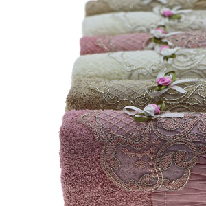 İfh Bukle Pliseli Karma El Yüz Havlusu 50x90 cm