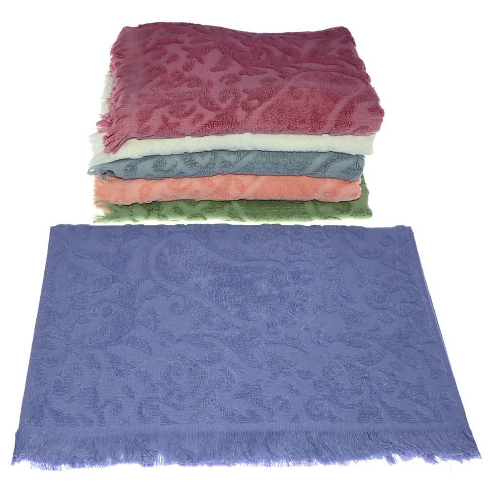 Şelale 508 Saçaklı Peşkir Ayak Havlusu 50x70 - Karışık Renk