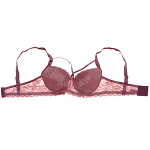 Aysemin 5006 Dantelli Çapraz İpli Desteksiz Sütyen 85-105 - Pudra