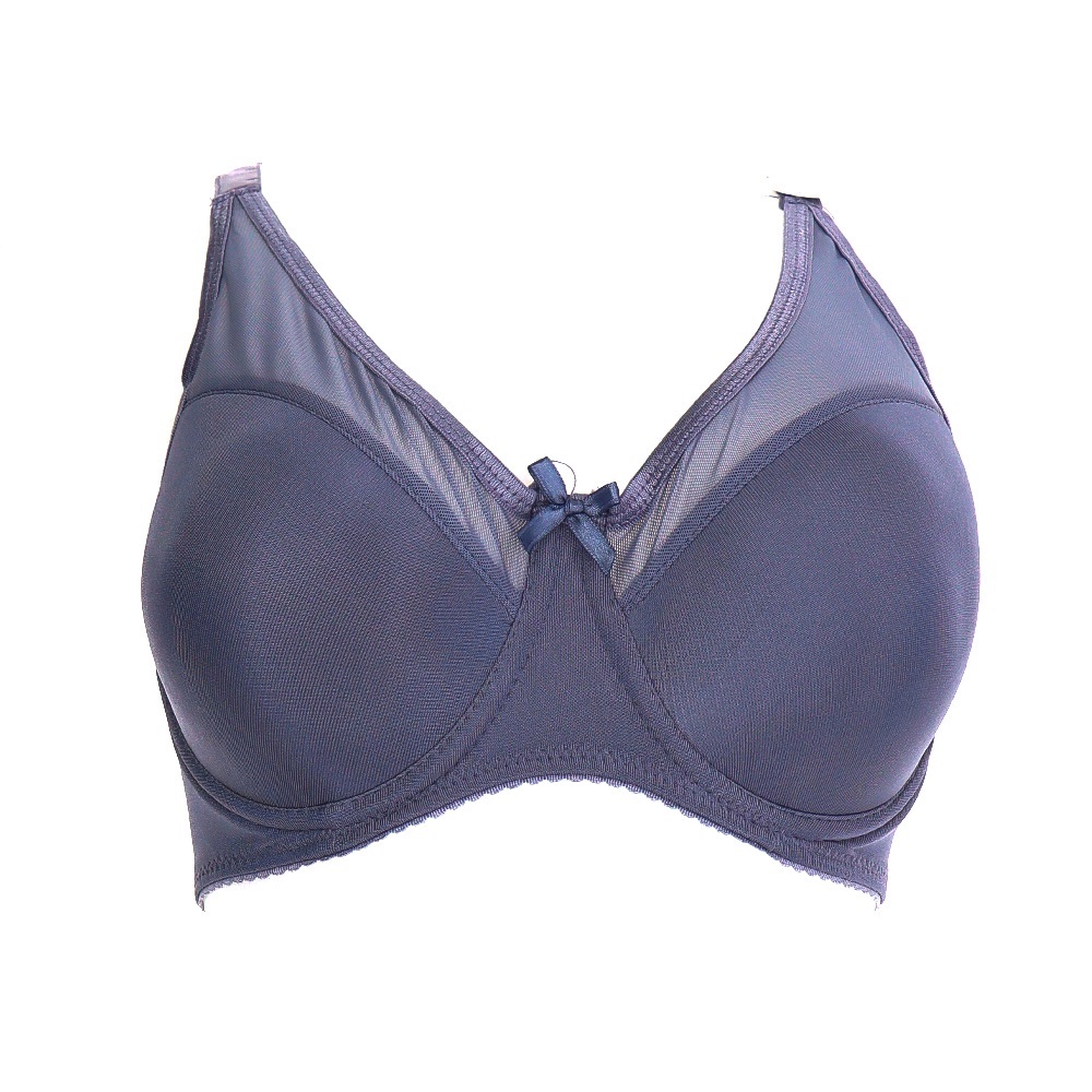 Aysemin 5002 Tül Detaylı Likralı Desteksiz Sütyen 85-105 - Ekru