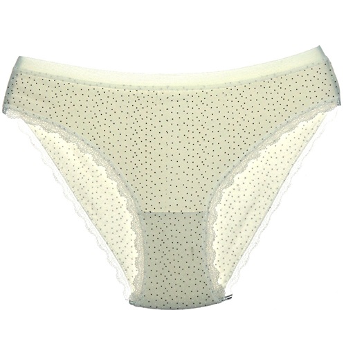 Gümüş 5001 Bayan Desenli Bikini (666) - Ekru Desenli