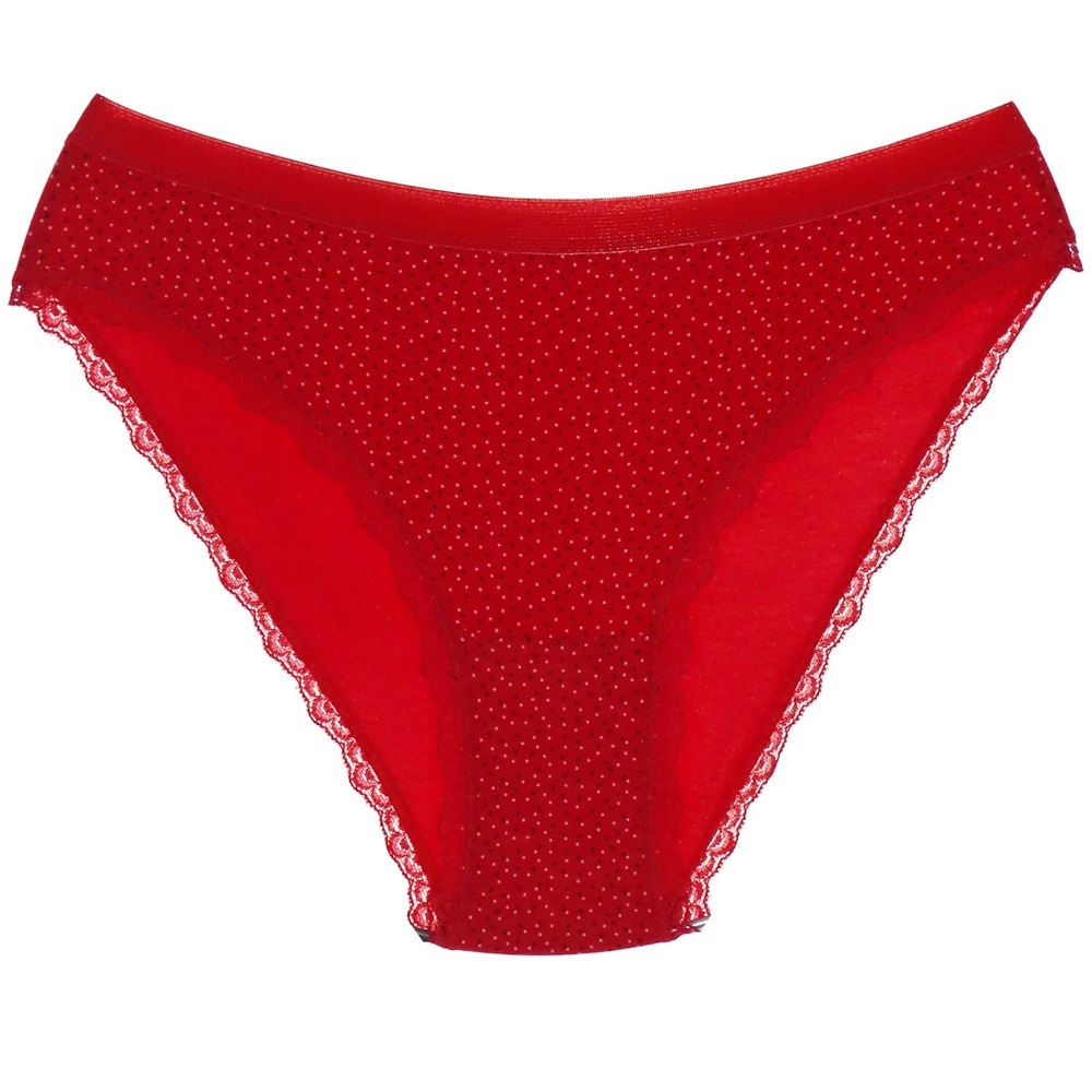 Gümüş 5001 Bayan Desenli Bikini (666) - Kırmızı