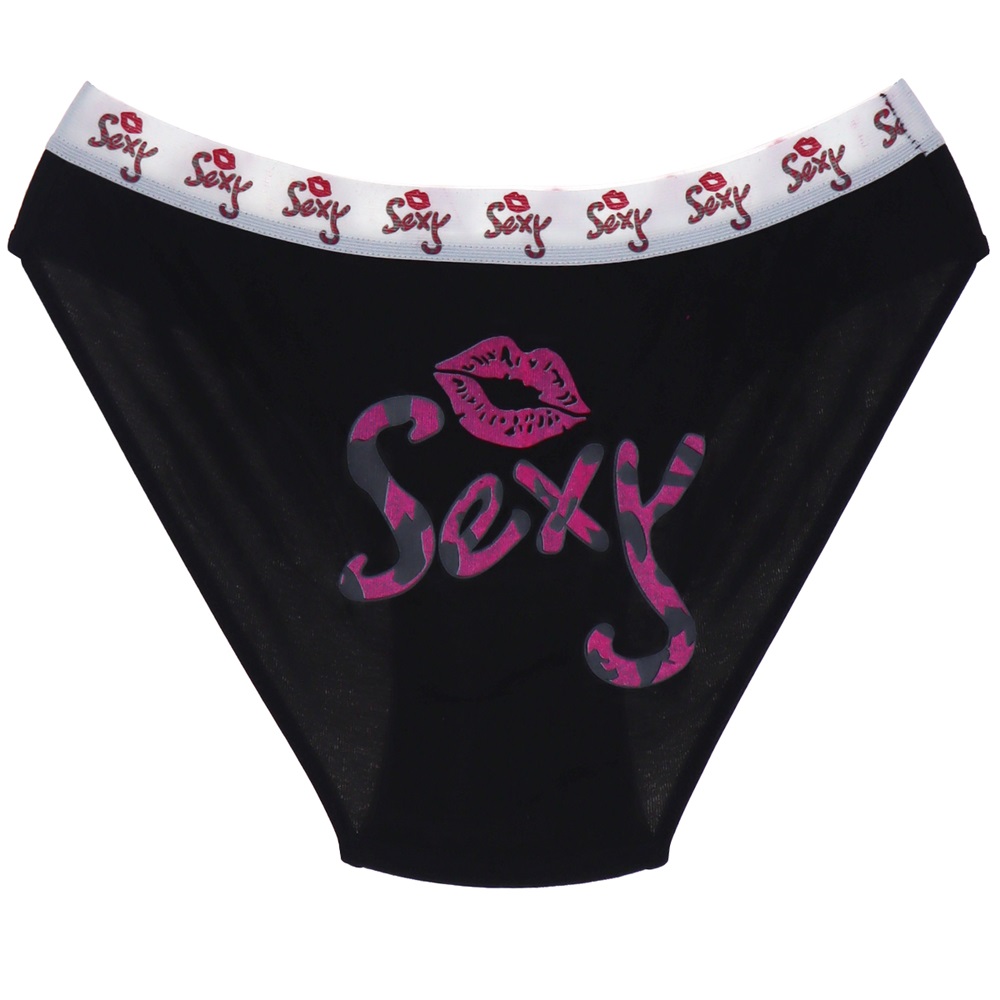 Gümüş 5001 Bayan Desenli Bikini (666)- Siyah