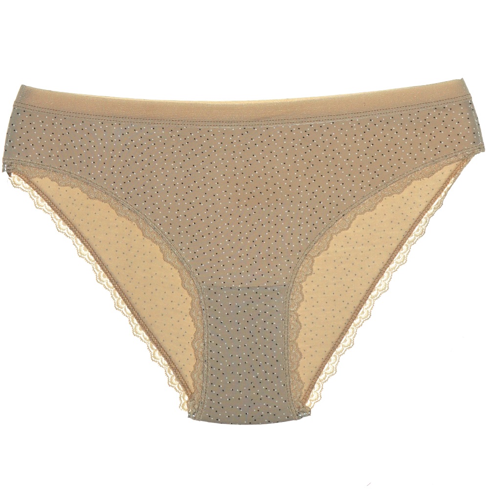 Gümüş 5001 Bayan Desenli Bikini (666) - Ten