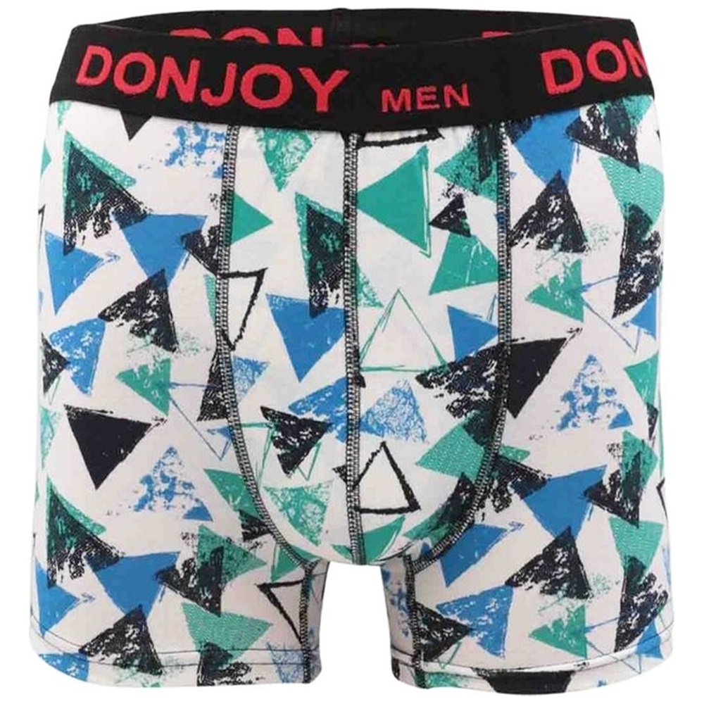 Donjoy Dj 104 Erkek Desenli Likralı Boxer Şort