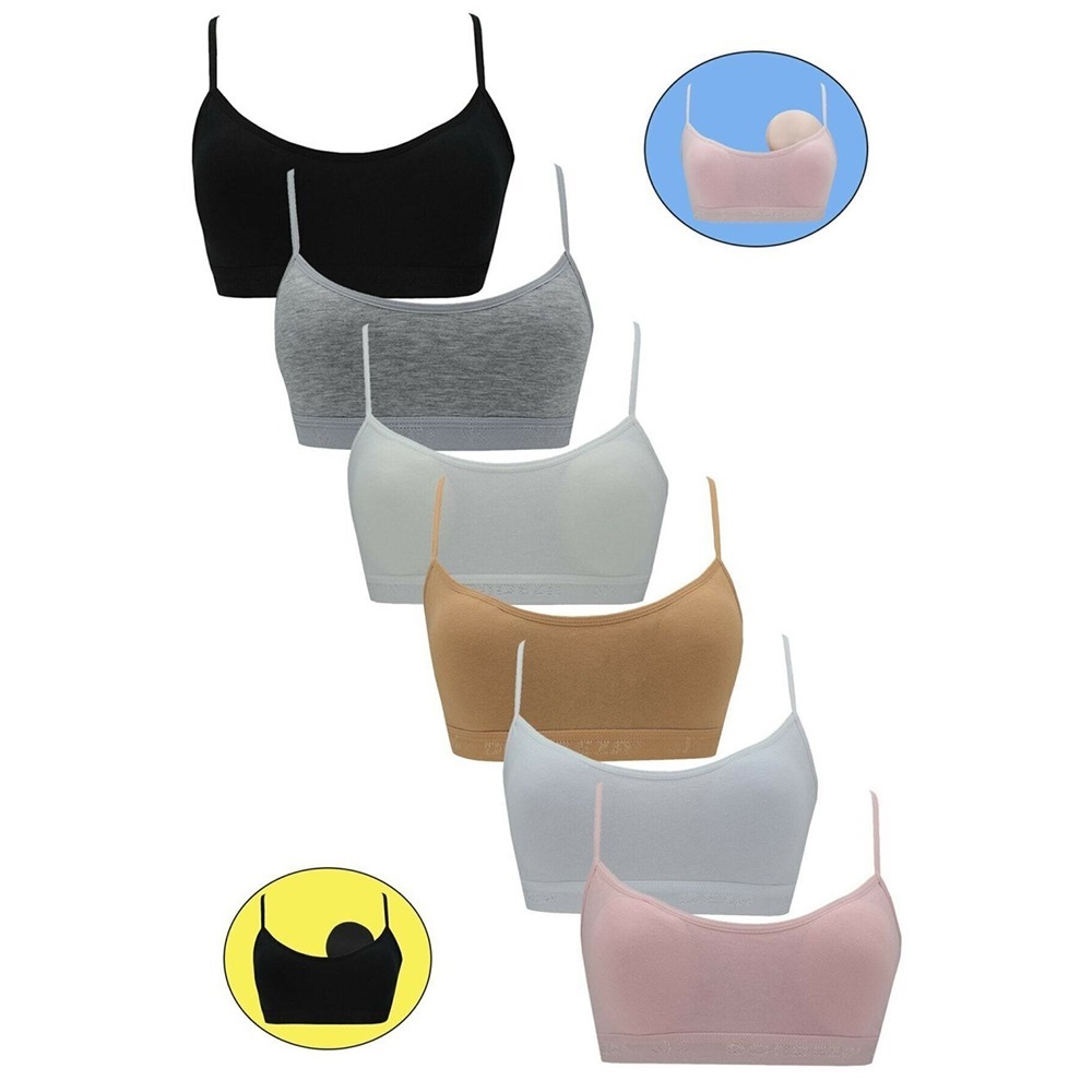 Deza Lüx 5018 Bayan Pedli İp Askılı Büstiyer - Deza Lüx İÇ GİYİM - Gri