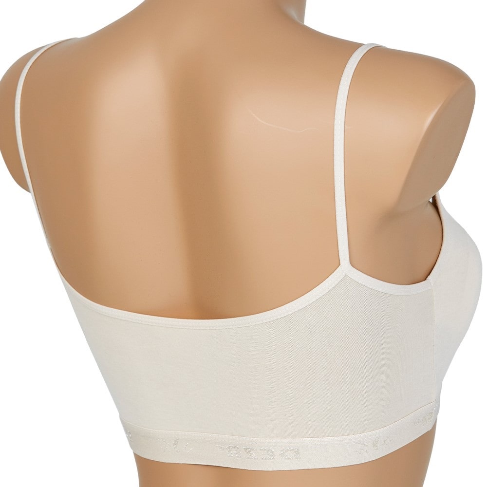Deza Lüx 5018 Bayan Pedli İp Askılı Büstiyer - Ten