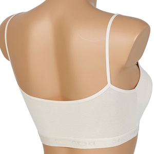 Deza Lüx 5018 Bayan Pedli İp Askılı Büstiyer - Ten