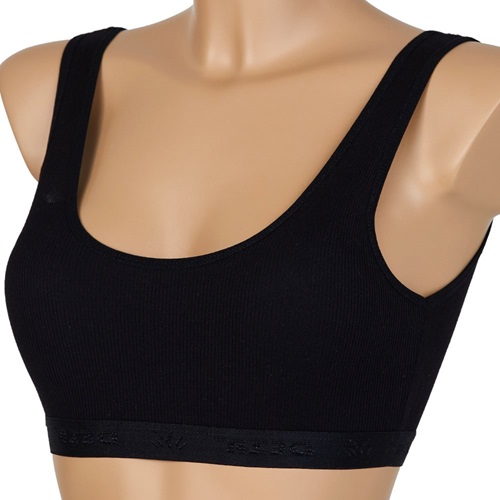 Deza Lüx 5016 Bayan Pedli Kalın Askılı Büstiyer - Deza Lüx İÇ GİYİM - Siyah