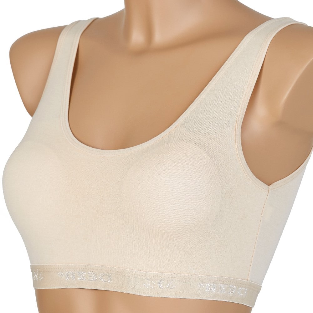 Deza Lüx 5016 Bayan Pedli Kalın Askılı Büstiyer - Ten - 90-95