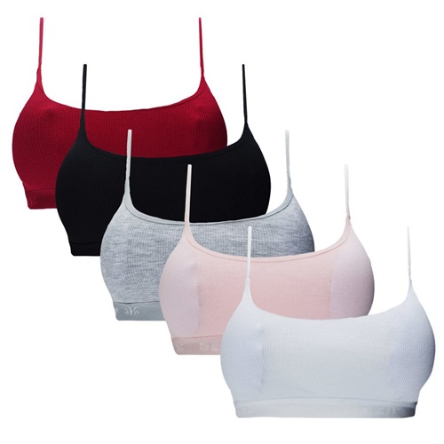 Deza Lüx 5019 Bayan Pedli İp Askılı Büstiyer - Gri