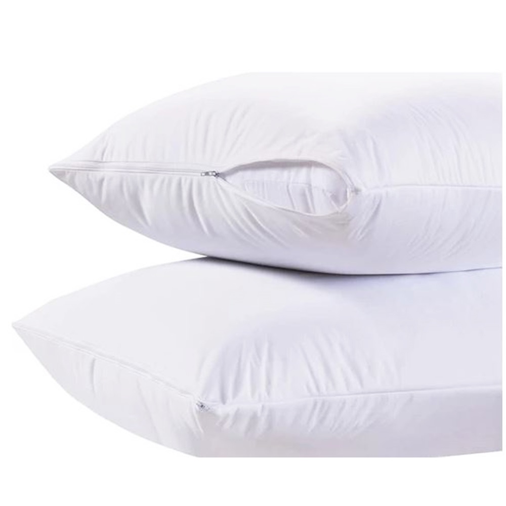 Baktıroğlu Fermuarlı Beyaz Yastık Yüzü 100 Lü