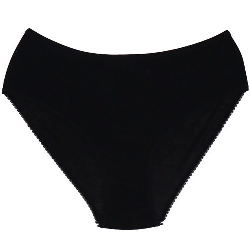 Güryıldız 22030 Bayan Elastan Düz Bato XXL- Siyah