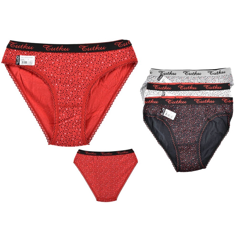 Tutku 0545 Elvan Bayan Bikini - Karışık Renk - 5