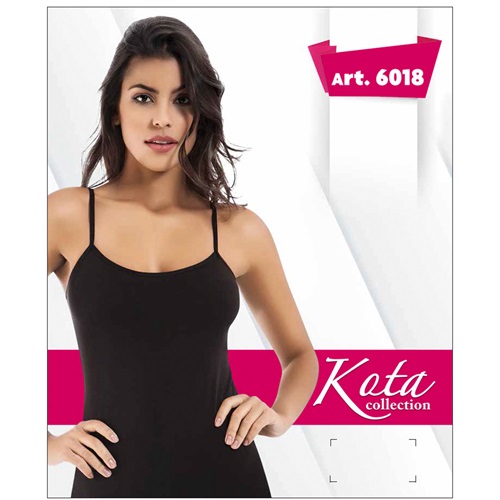 Kota 6018 İp Askı Atlet - Siyah - XL