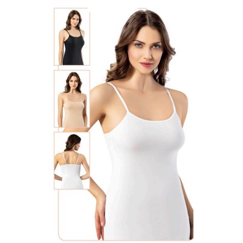 Kota 6018 İp Askı Atlet - Ten - XL