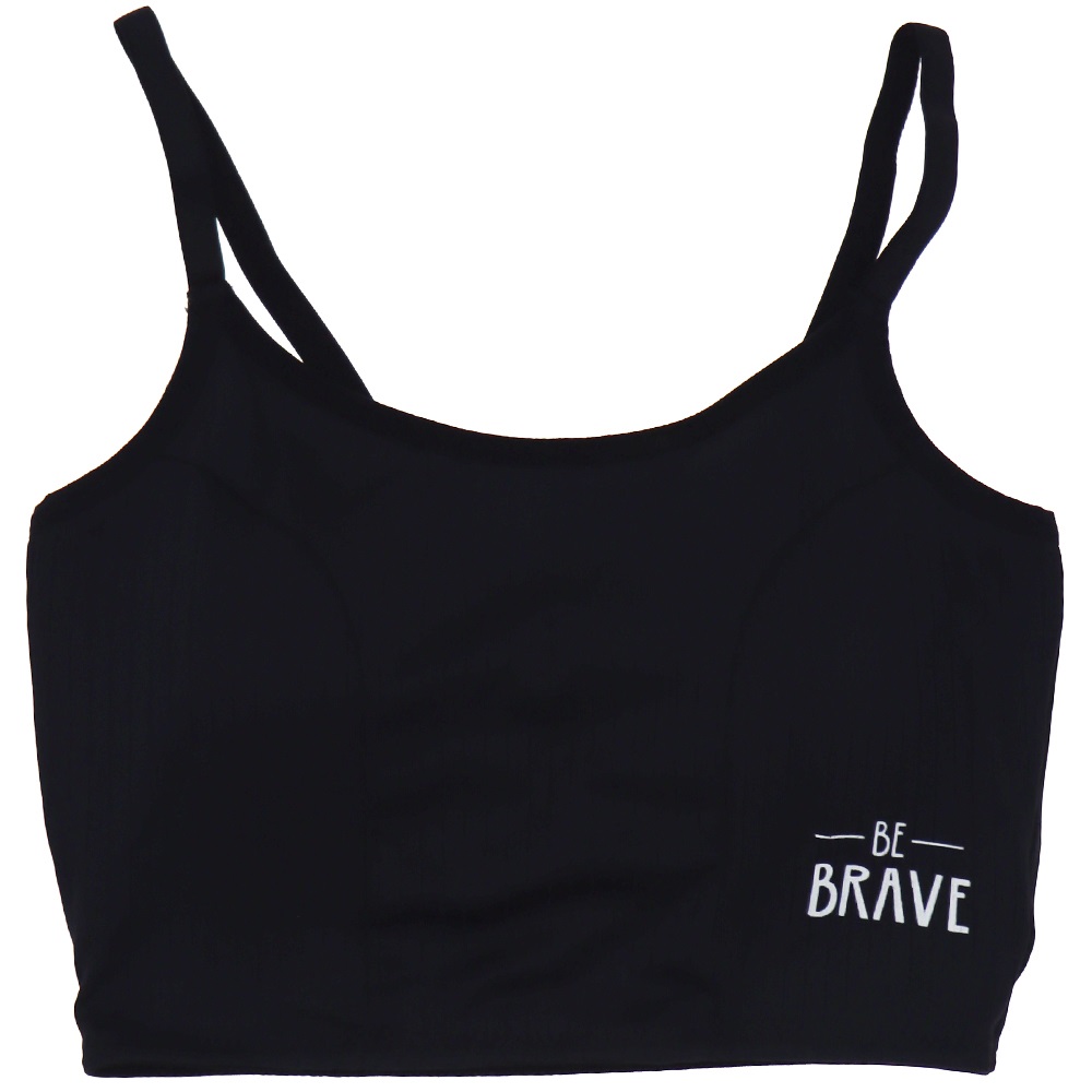 Koza 80543 Bayan İpli Fitilli Crop Bustiyer - Siyah - 75-80-85-90