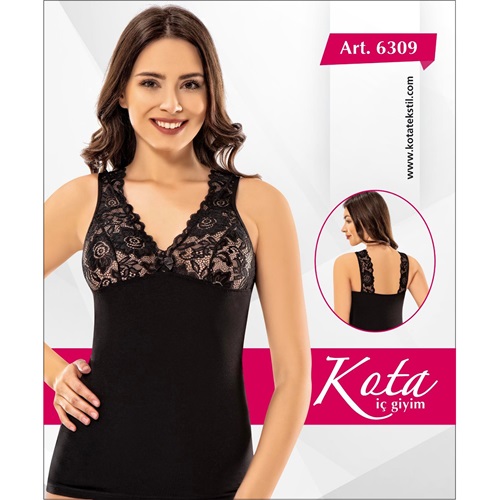Kota 6309 Modelli Bayan Atlet - Siyah - S-M