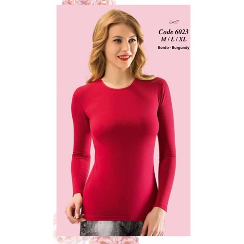 Kota 6023 Bayan Uzun Kol Atlet - Siyah - XL