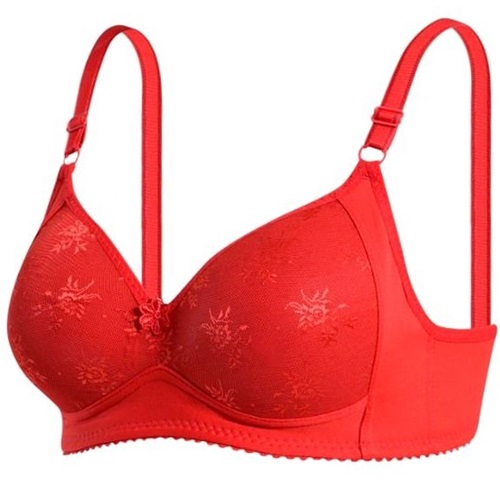 Ebru 1053 Silikonlu Telsiz Toparlayıcı Lez Dantel S - Kırmızı - 75