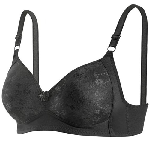 Ebru 1053 Silikonlu Telsiz Toparlayıcı Lez Dantel S - Siyah - 80